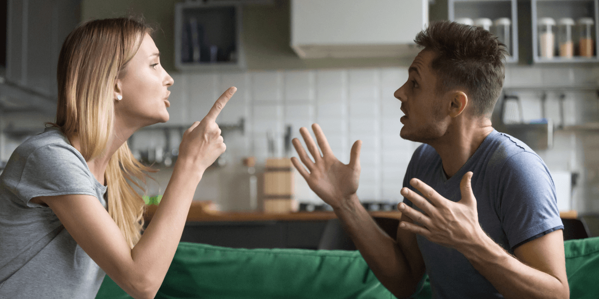 couple arguing
