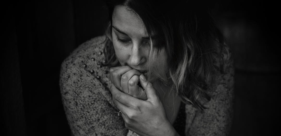 overthinking woman