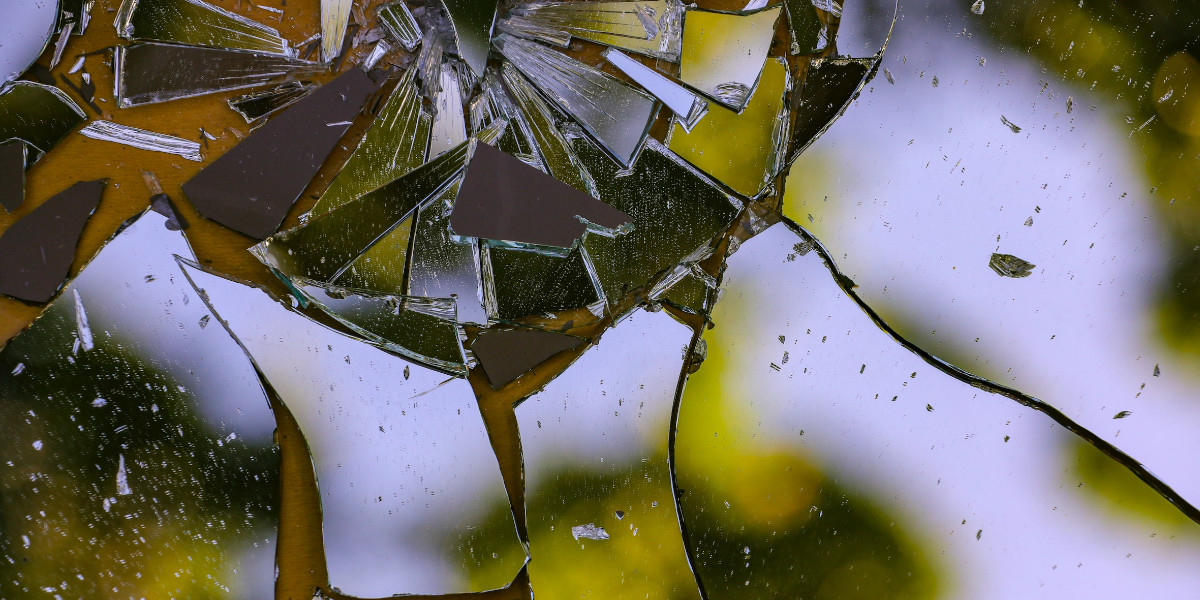 Broken glass
