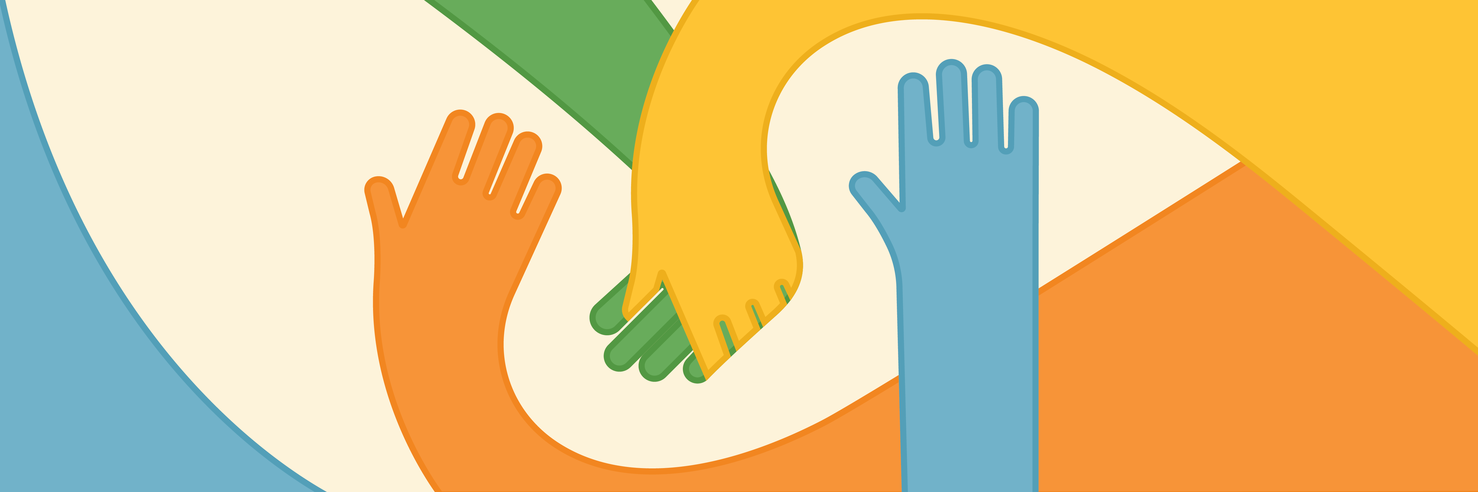 a helping hands can mend brokenness.
