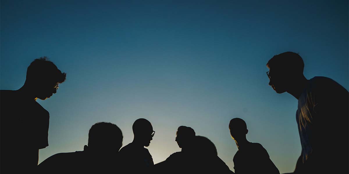 young people meeting with each other